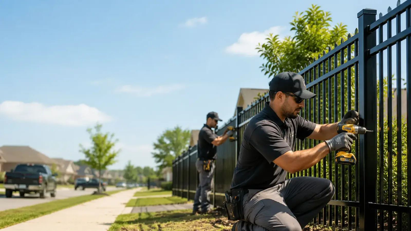 Metal Fence Installation in Elburn, IL